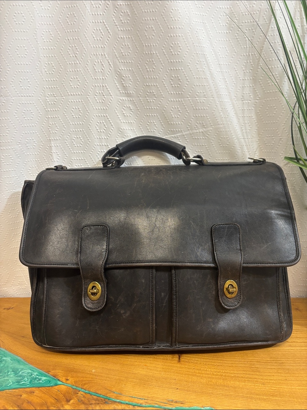 Vintage Coach Briefcase